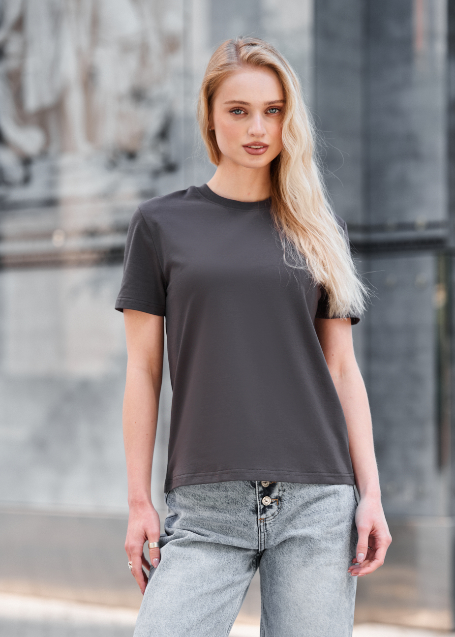 Tricou de damă Staff dy dark gray