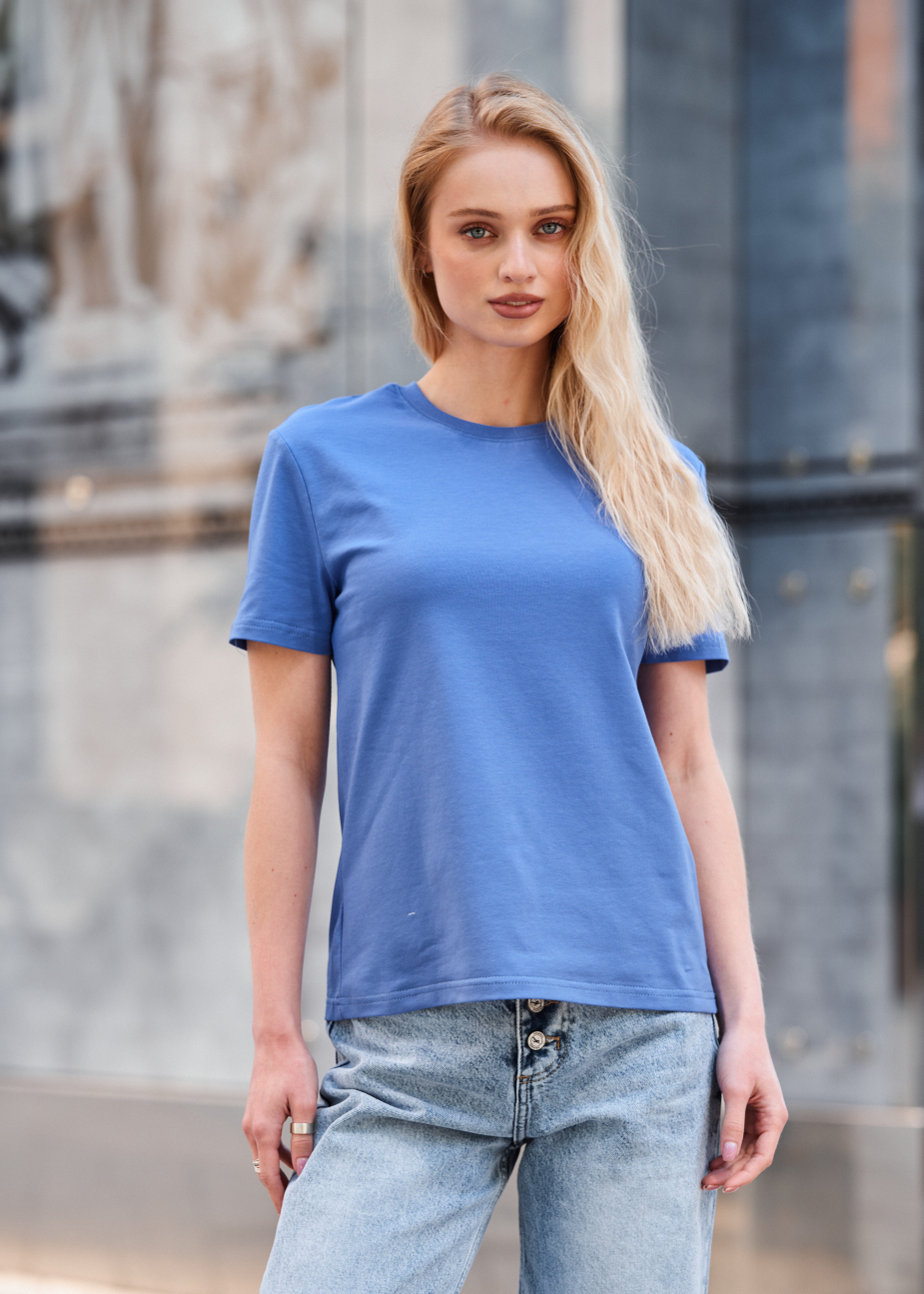 Tricou de damă Staff dy blue