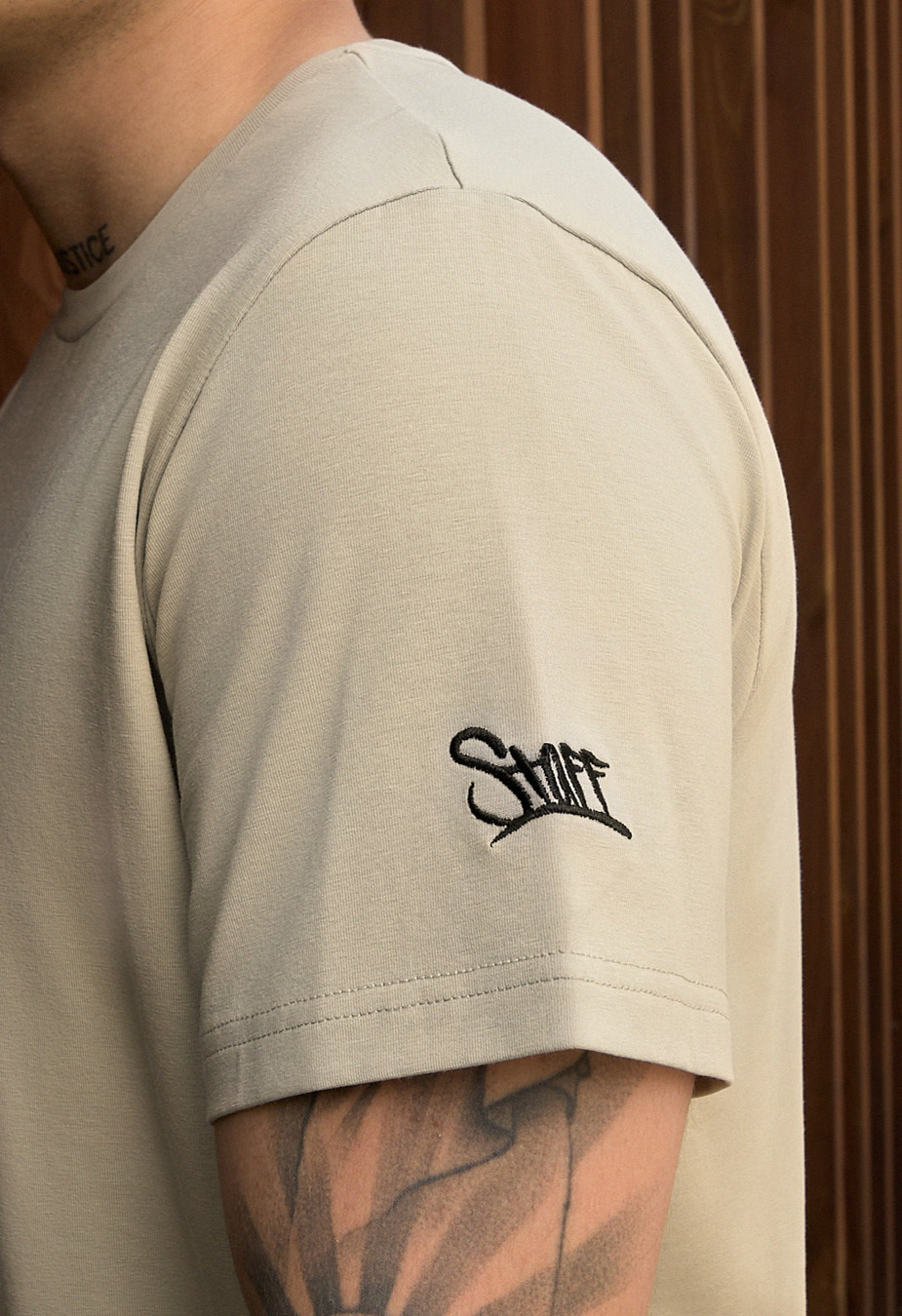 Tricou Staff pi olive logo