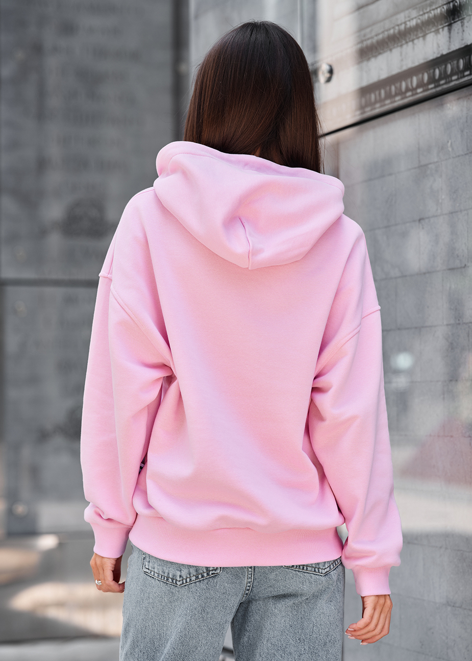 Hanorac de damă Staff lav light pink oversize