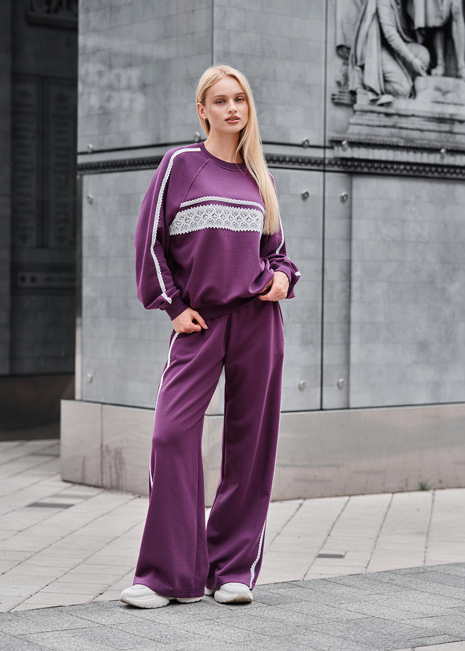 Costum de trening de damă Staff sel viola oversize