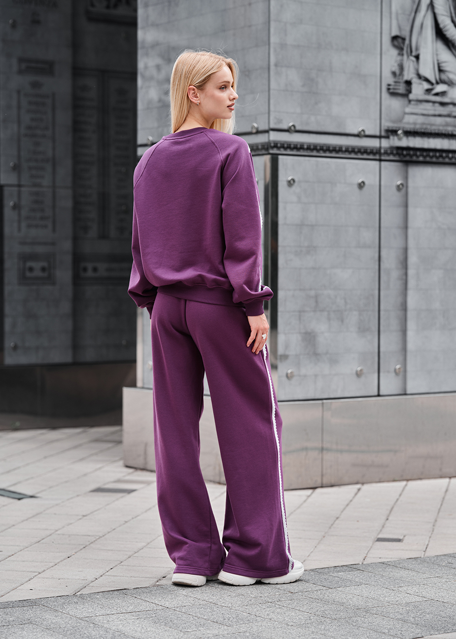 Costum de trening de damă Staff sel viola oversize