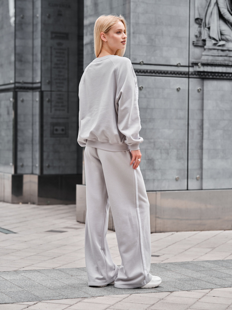 Costum de trening de damă Staff sel gray oversize