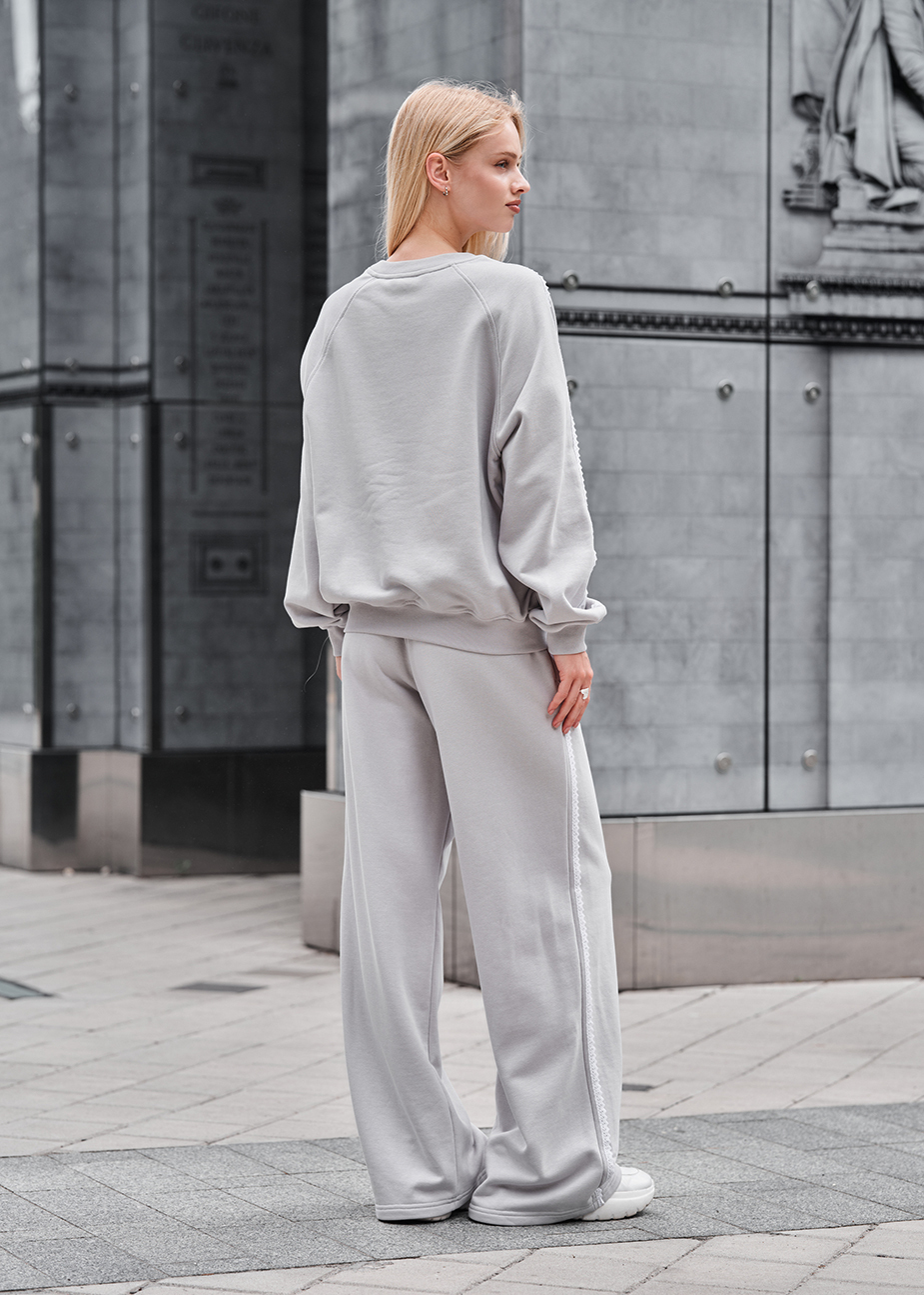 Costum de trening de damă Staff sel gray oversize