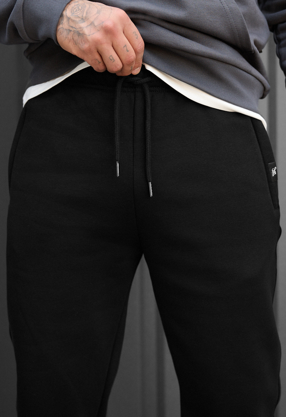 Pantaloni de trening Staff dexo black fleece