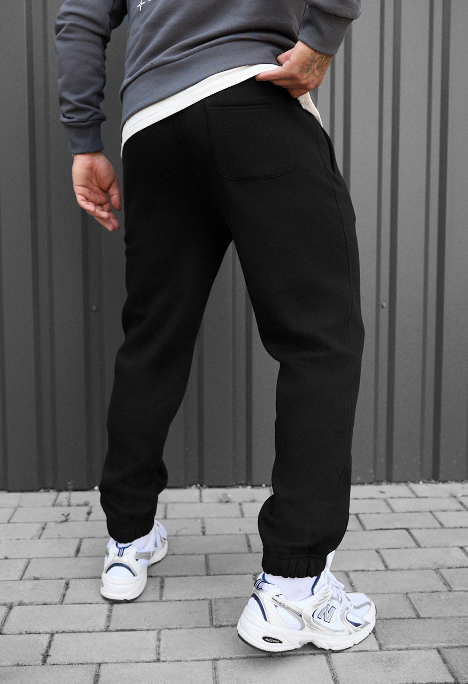 Pantaloni de trening Staff dexo black fleece
