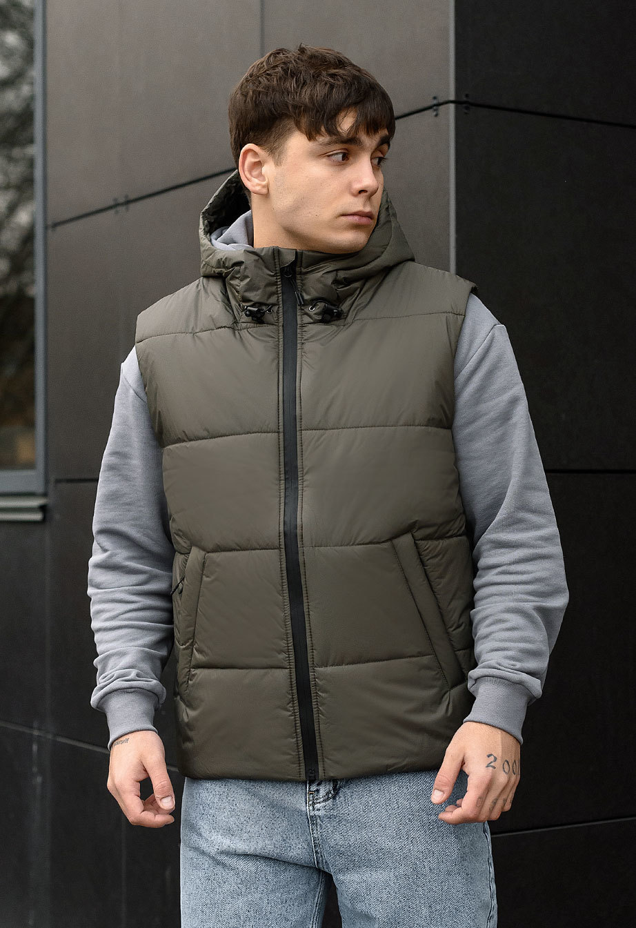 Vestă  Staff to dark khaki