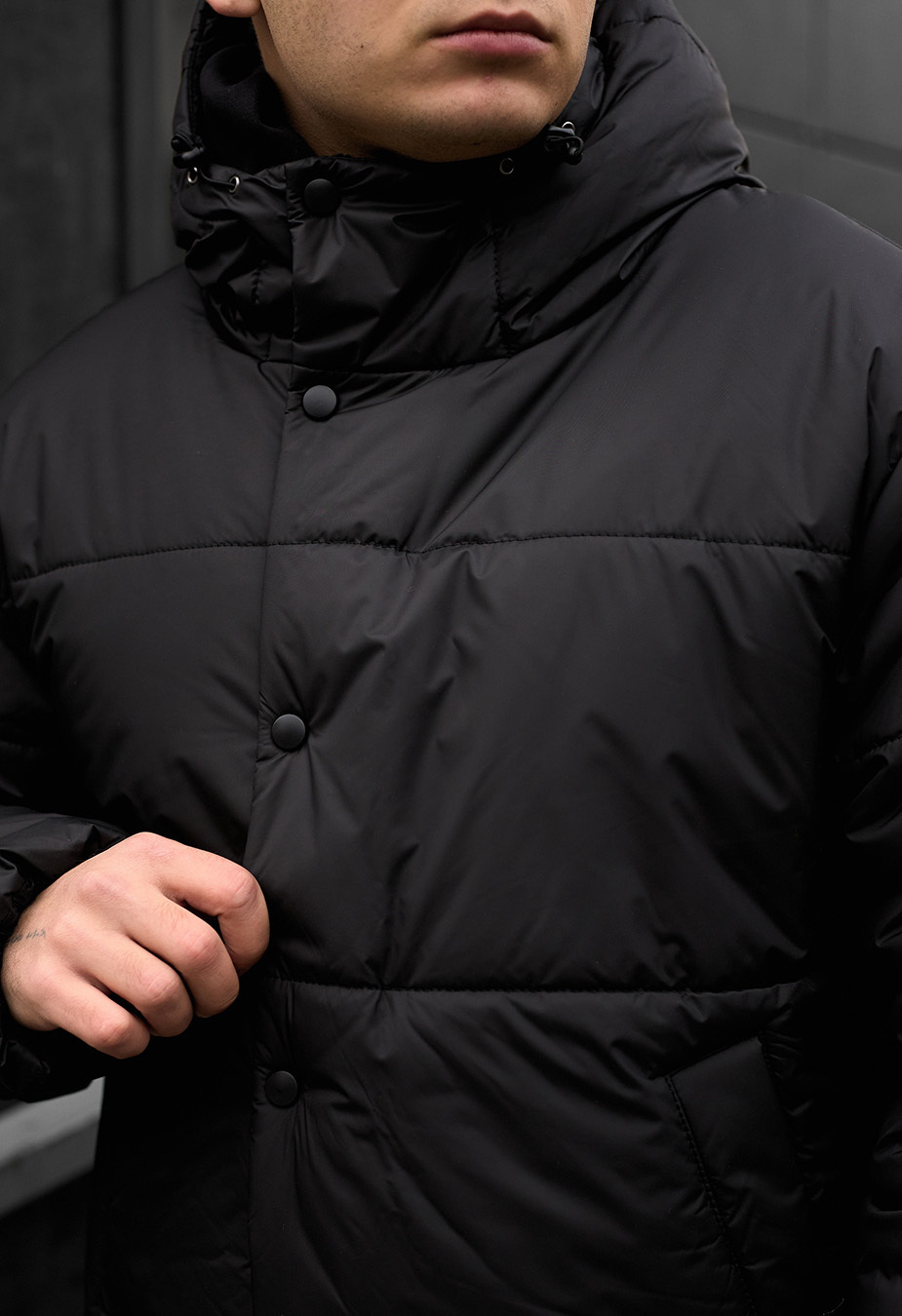 Geacă de iarnă Staff kas black