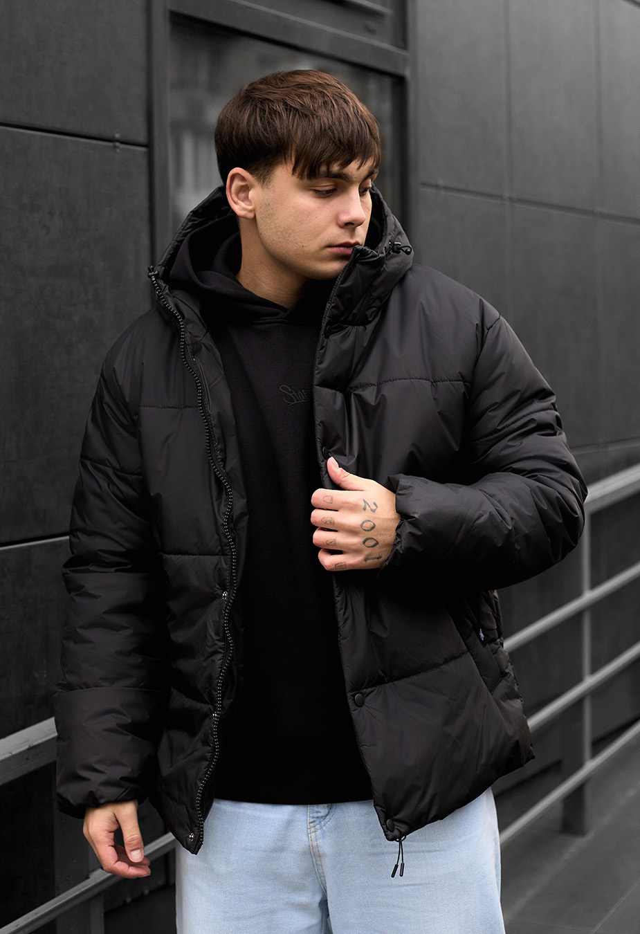 Geacă de iarnă Staff kas black
