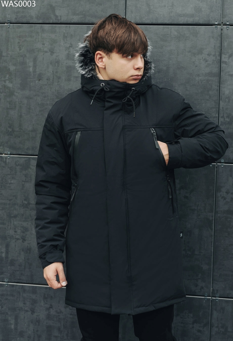 Зимняя парка Staff cold black