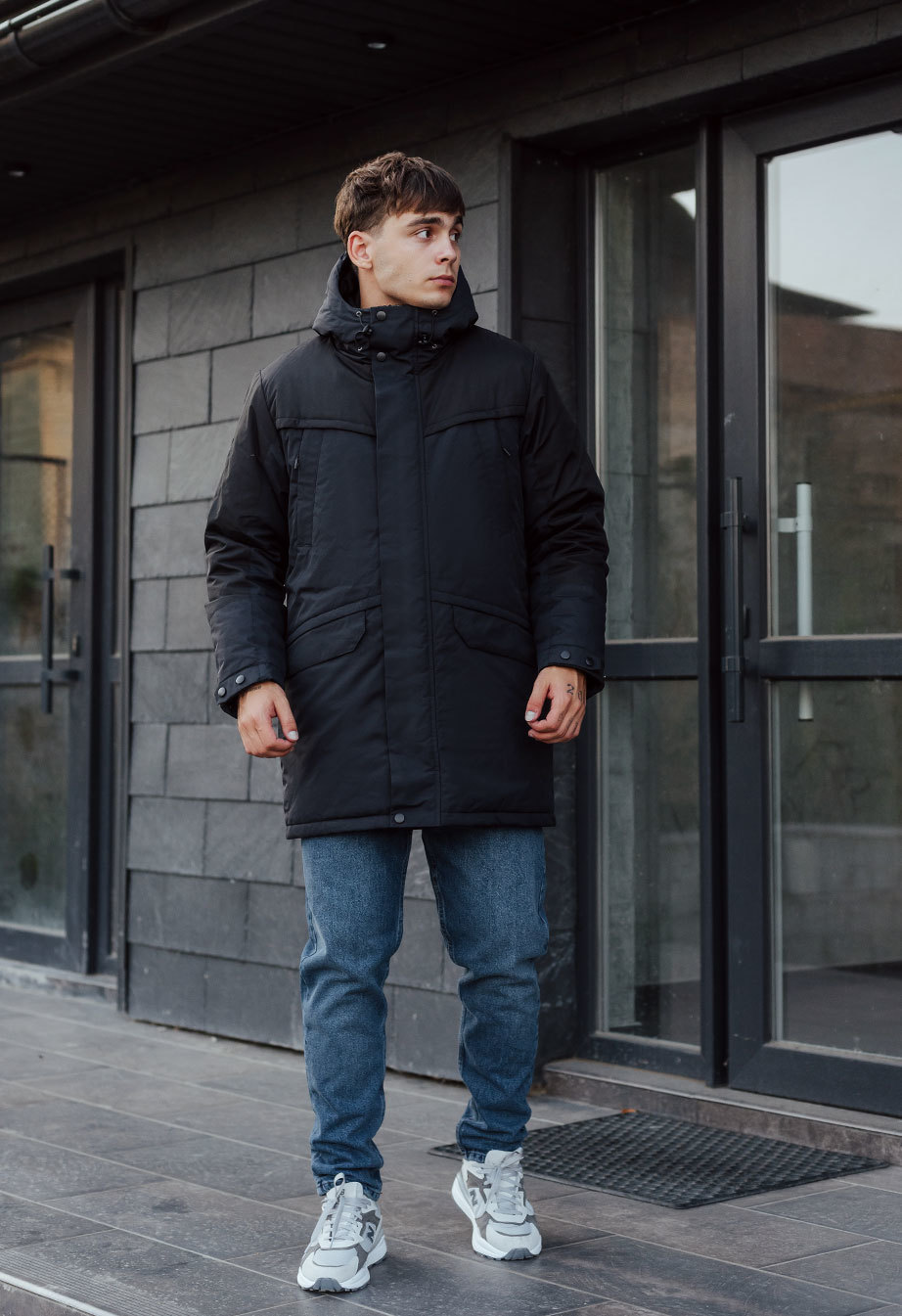 Parka de iarnă Staff sta navy & black
