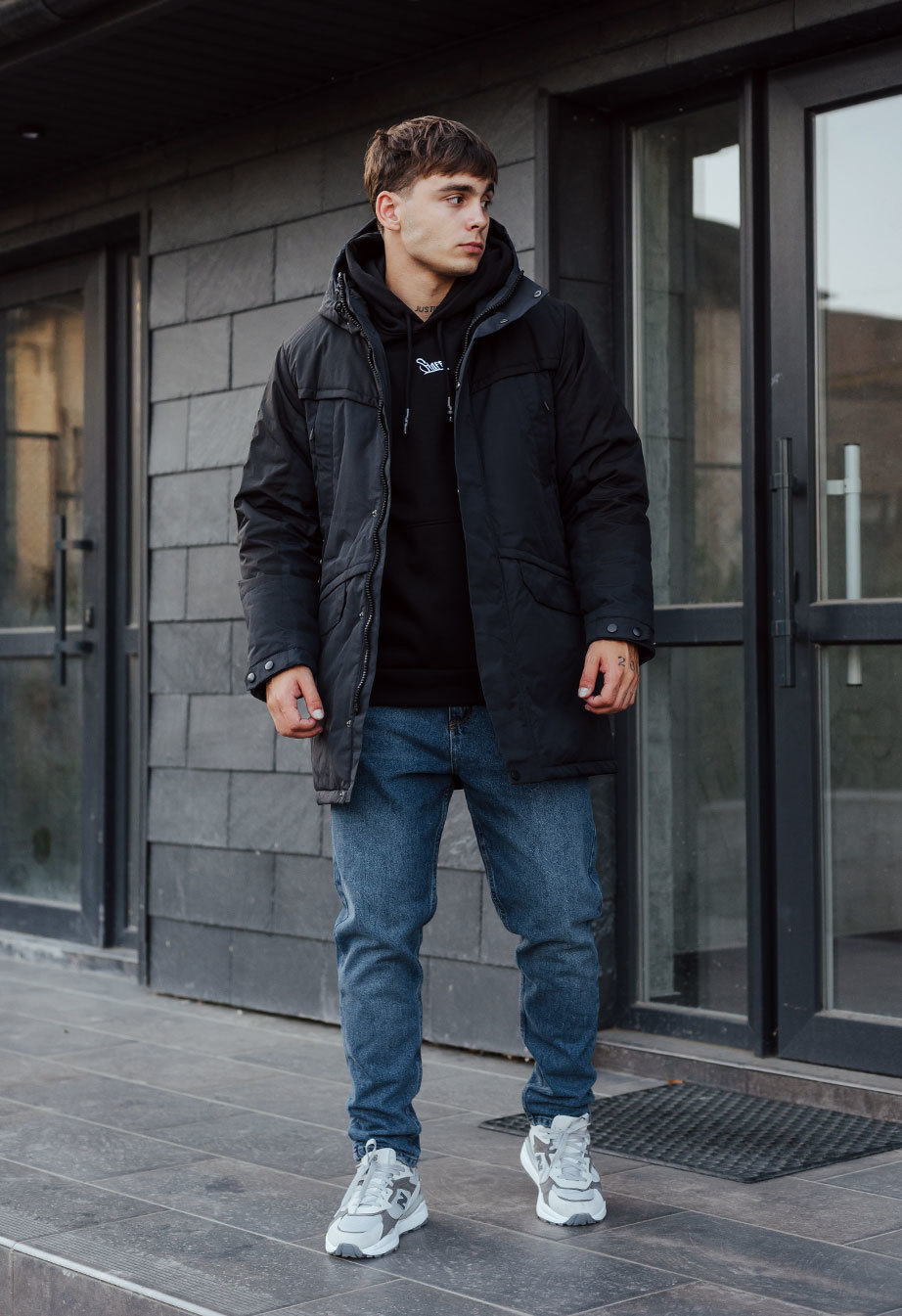 Parka de iarnă Staff sta navy & black