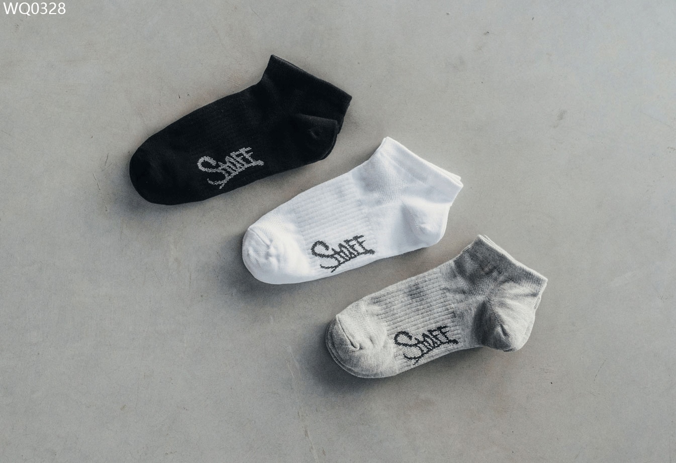 Șosete de damă Staff color block (trei perechi)