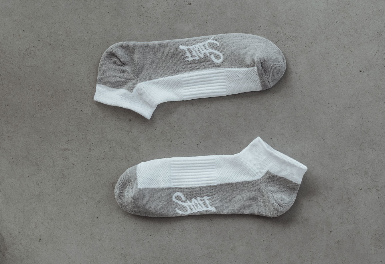 Șosete Staff gray & white