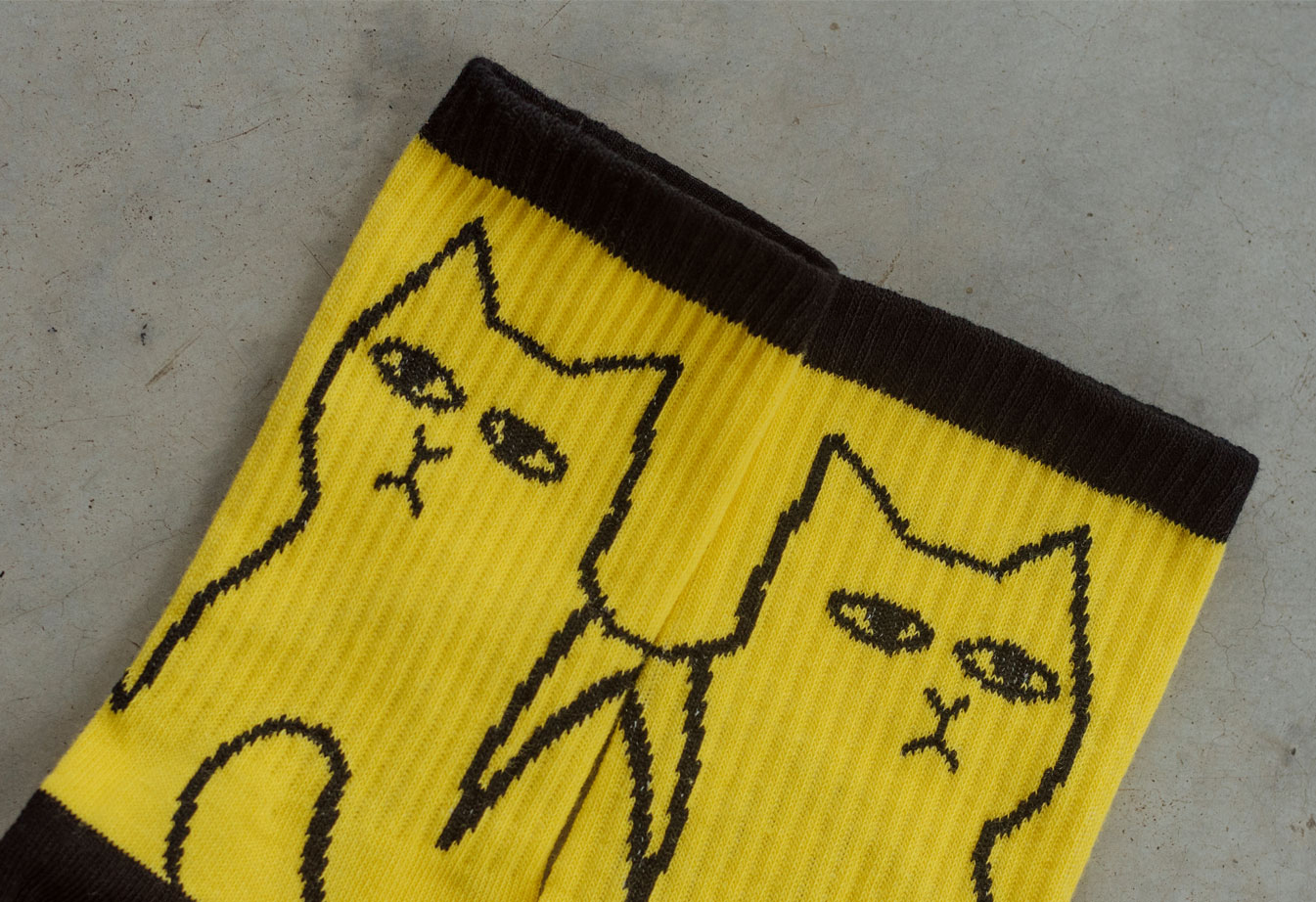 Șosete Staff black & yellow cats
