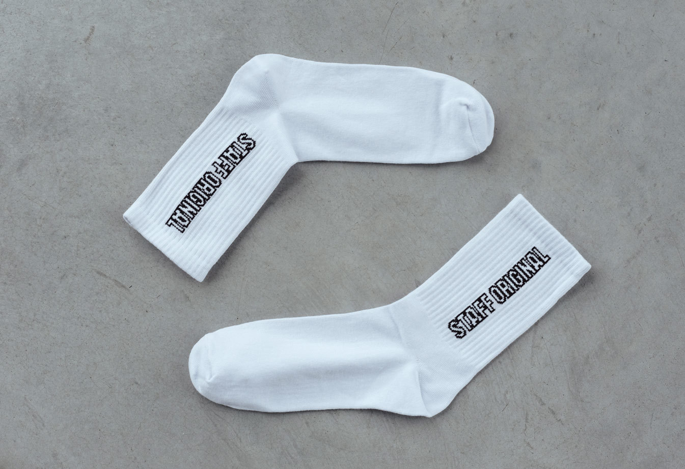 Șosete Staff original white