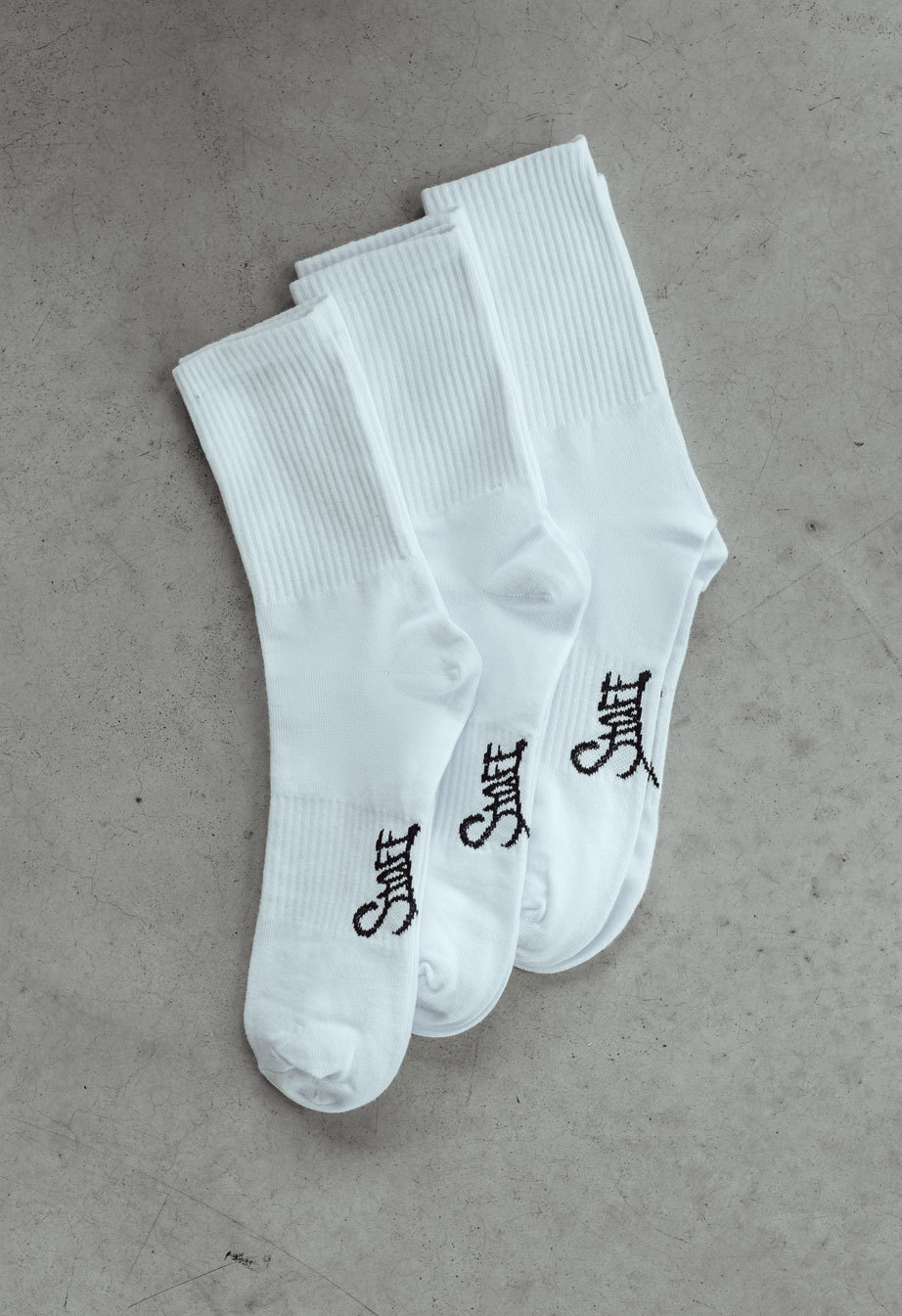 Șosete Staff white (trei perechi) 43-46