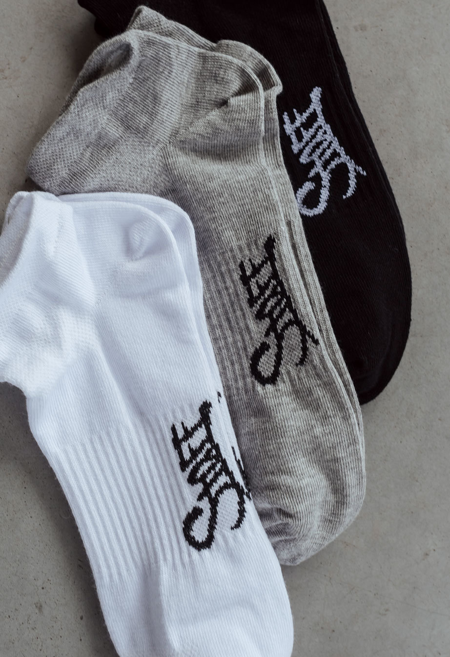 Șosete Staff black/gray/white (m.39-42)
