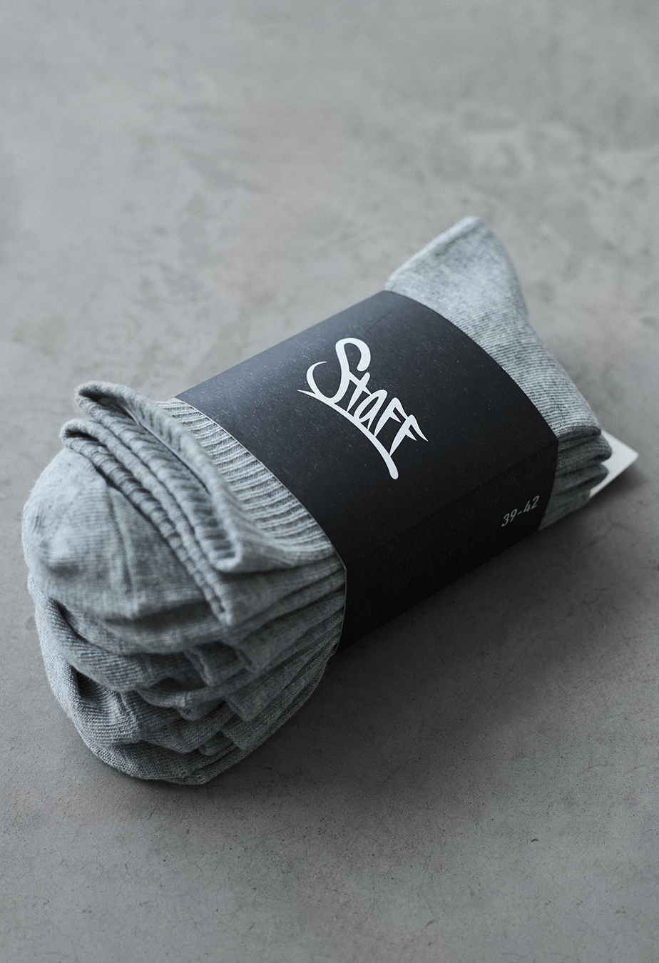 Șosete Staff gray 5 perechi long (m.39-42)