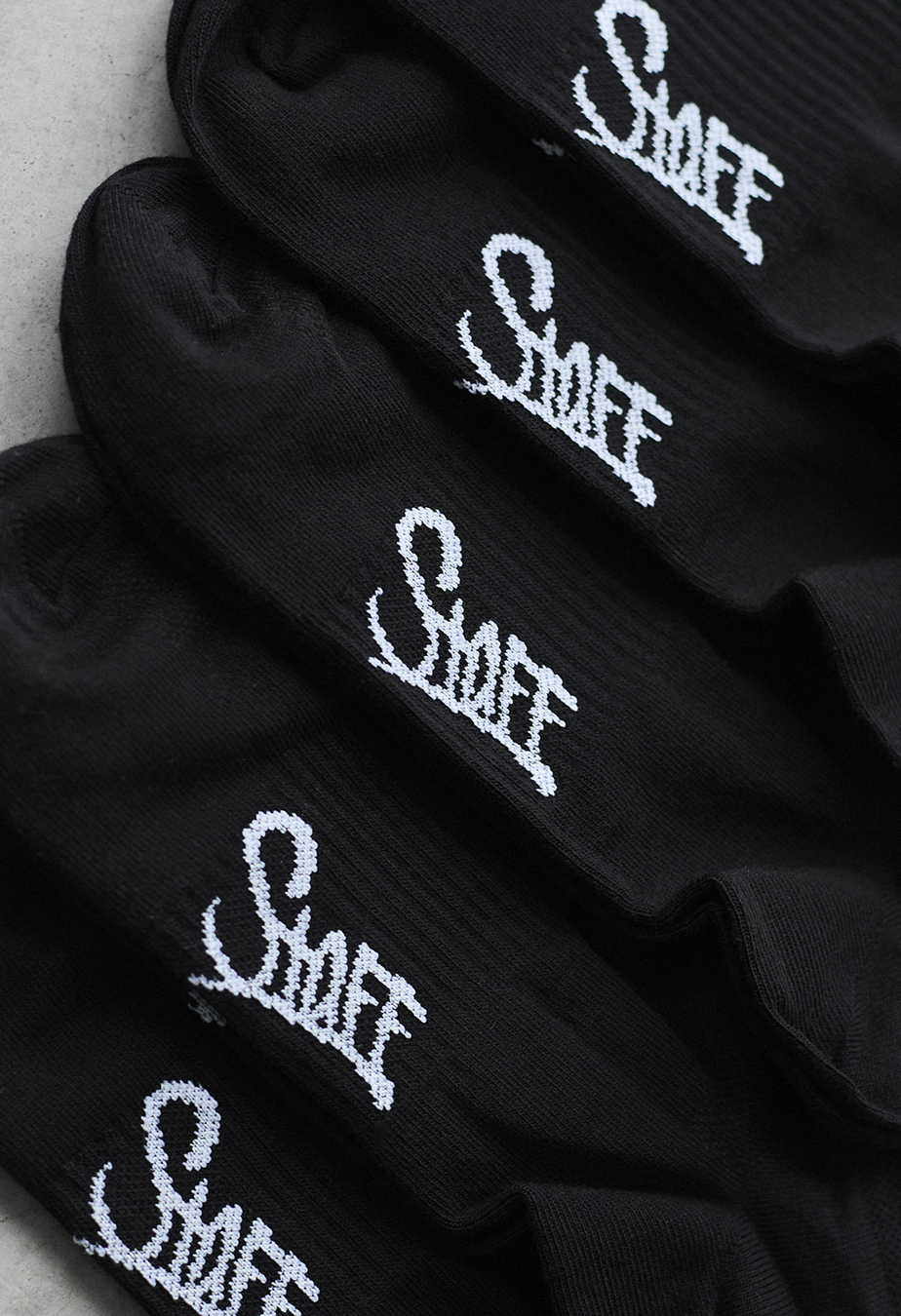 Șosete Staff black 5 perechi short (m.43-46)