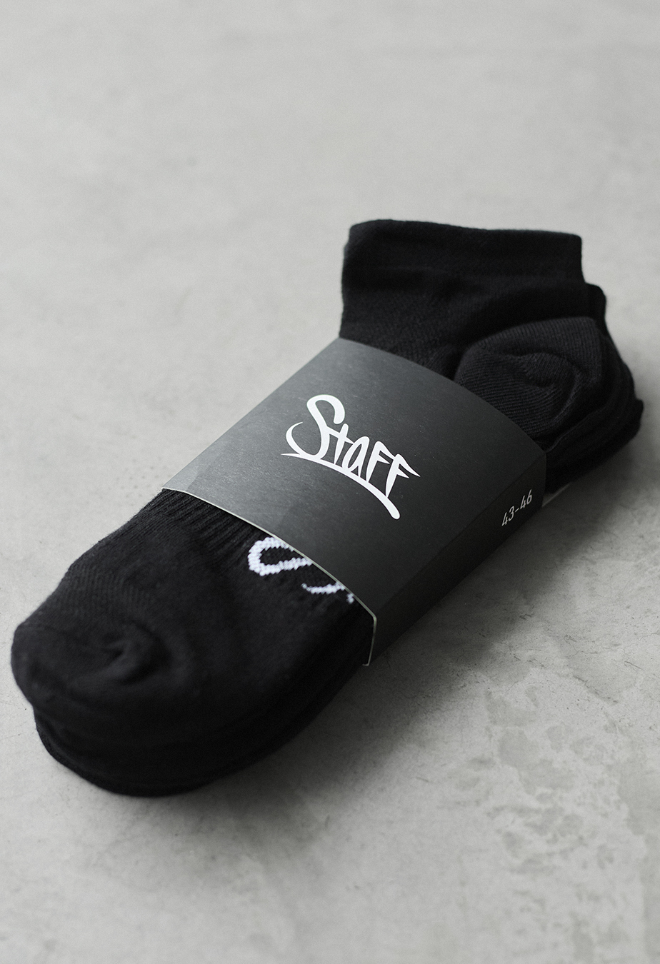 Șosete Staff black 5 perechi short (m.43-46)