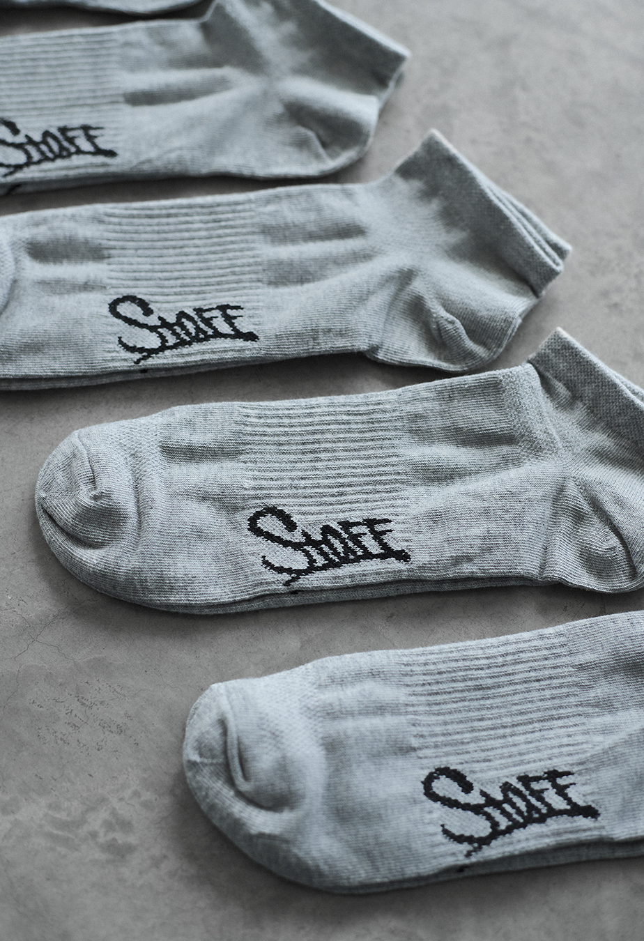 Șosete Staff gray 5 perechi short (m.43-46)