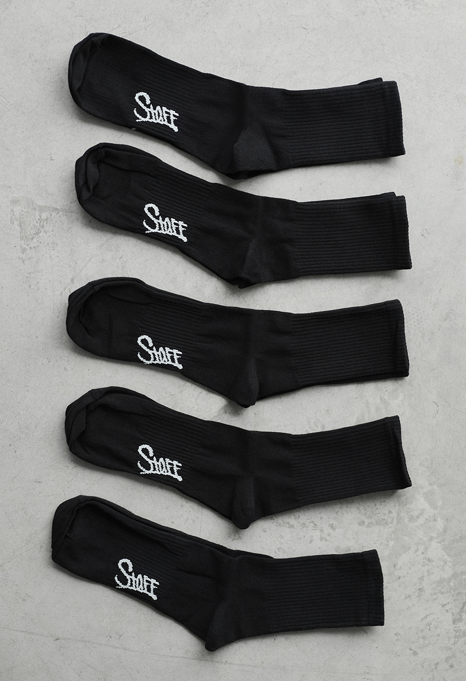 Șosete Staff black 5 perechi long (m.43-46)