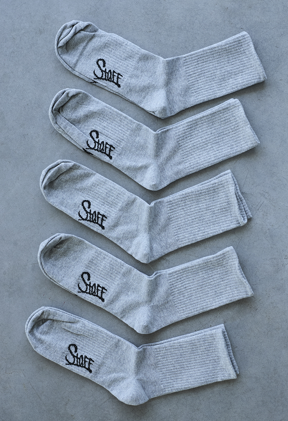 Șosete Staff gray 5 perechi long (m.43-46)