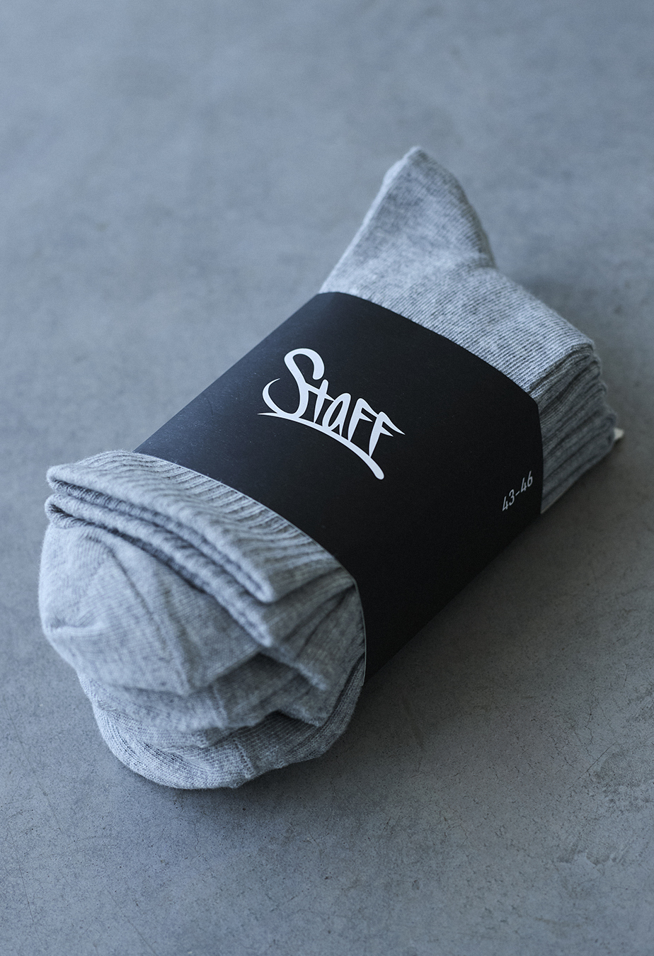 Șosete Staff gray 5 perechi long (m.43-46)
