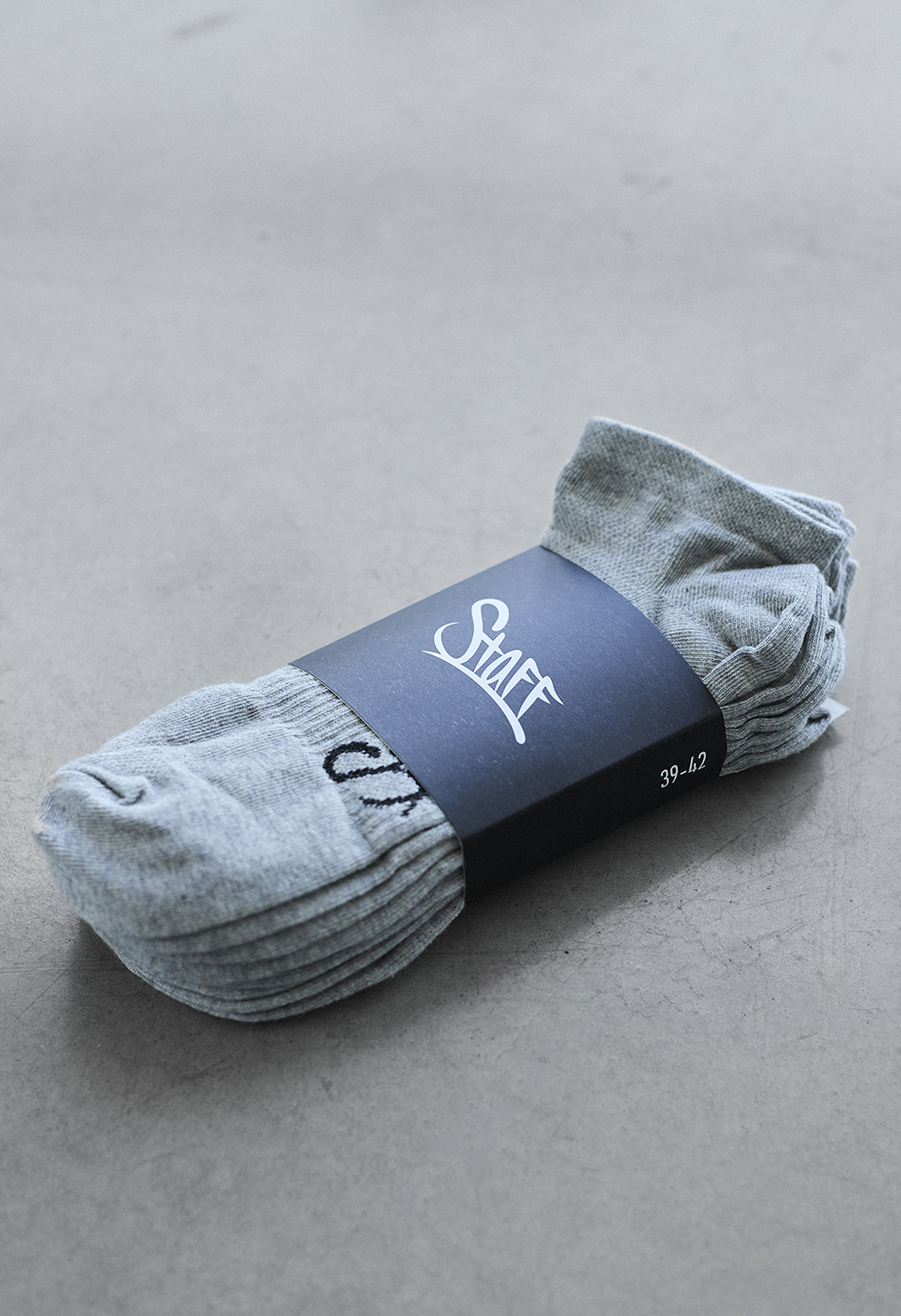 Șosete Staff gray 5 perechi short (m.39-42)