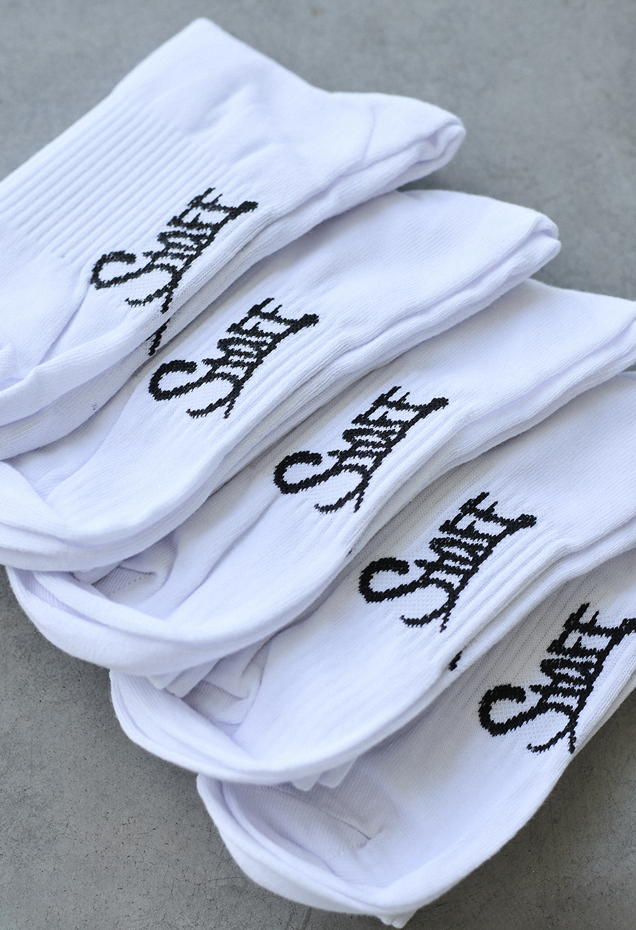 Șosete Staff white 5 perechi long (m.39-42)