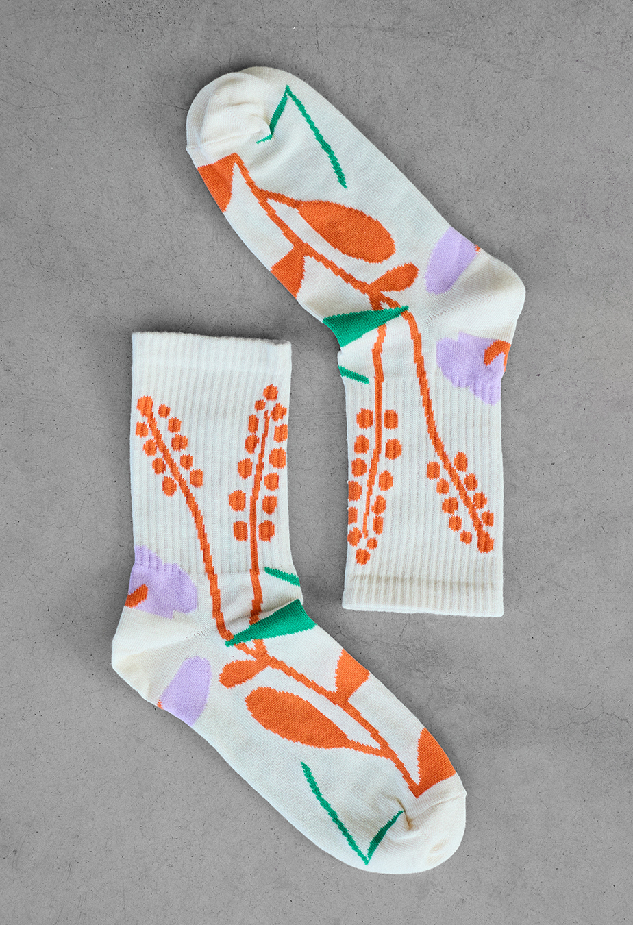 Șosete damă Staff milk mix