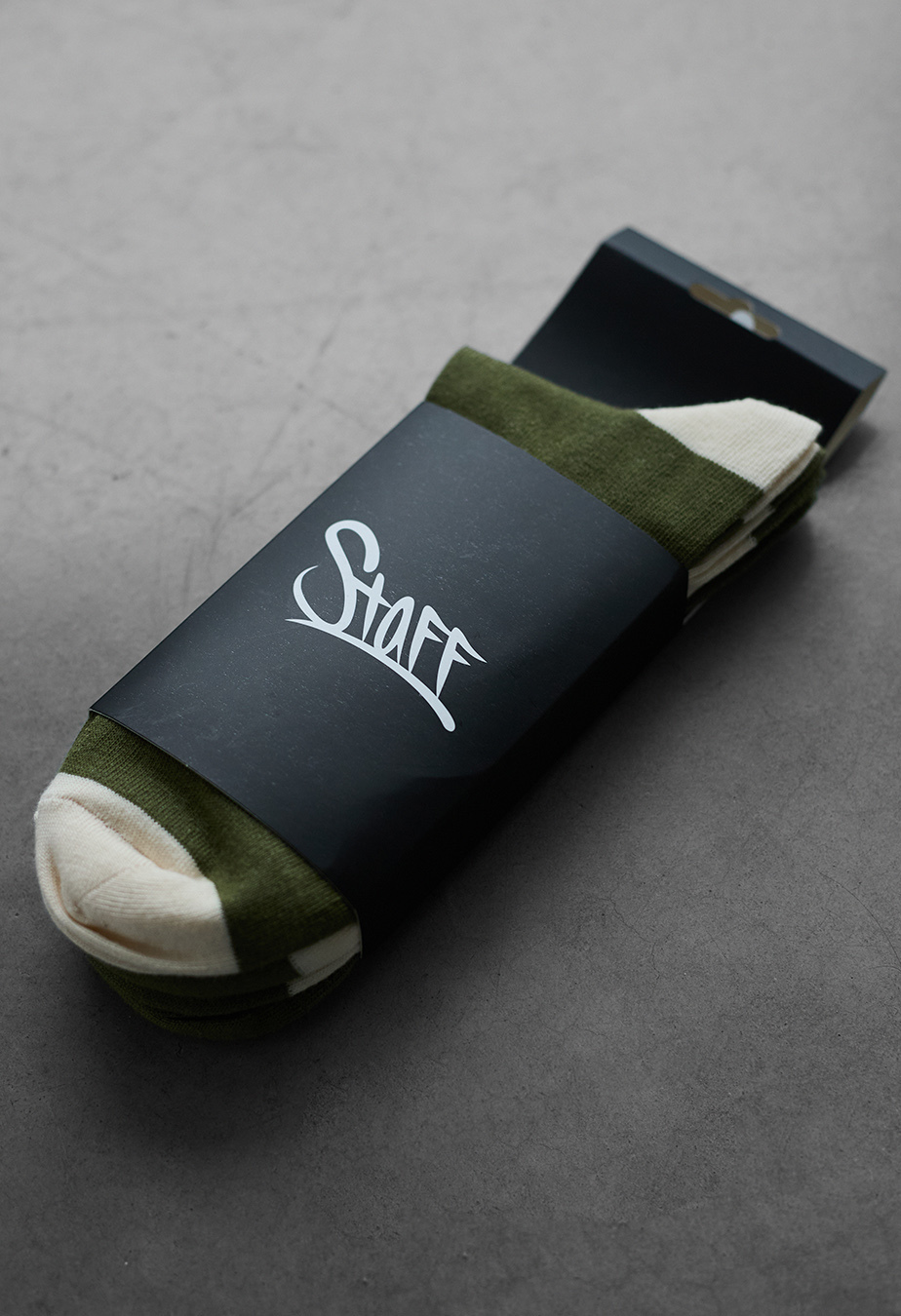 Șosete Staff light beige & khaki original (trei perechi)