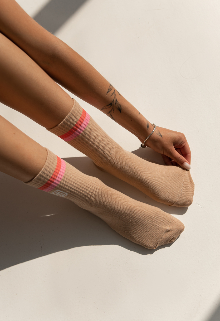 Șosete de damă Staff mix beige (36-39) (trei perechi)
