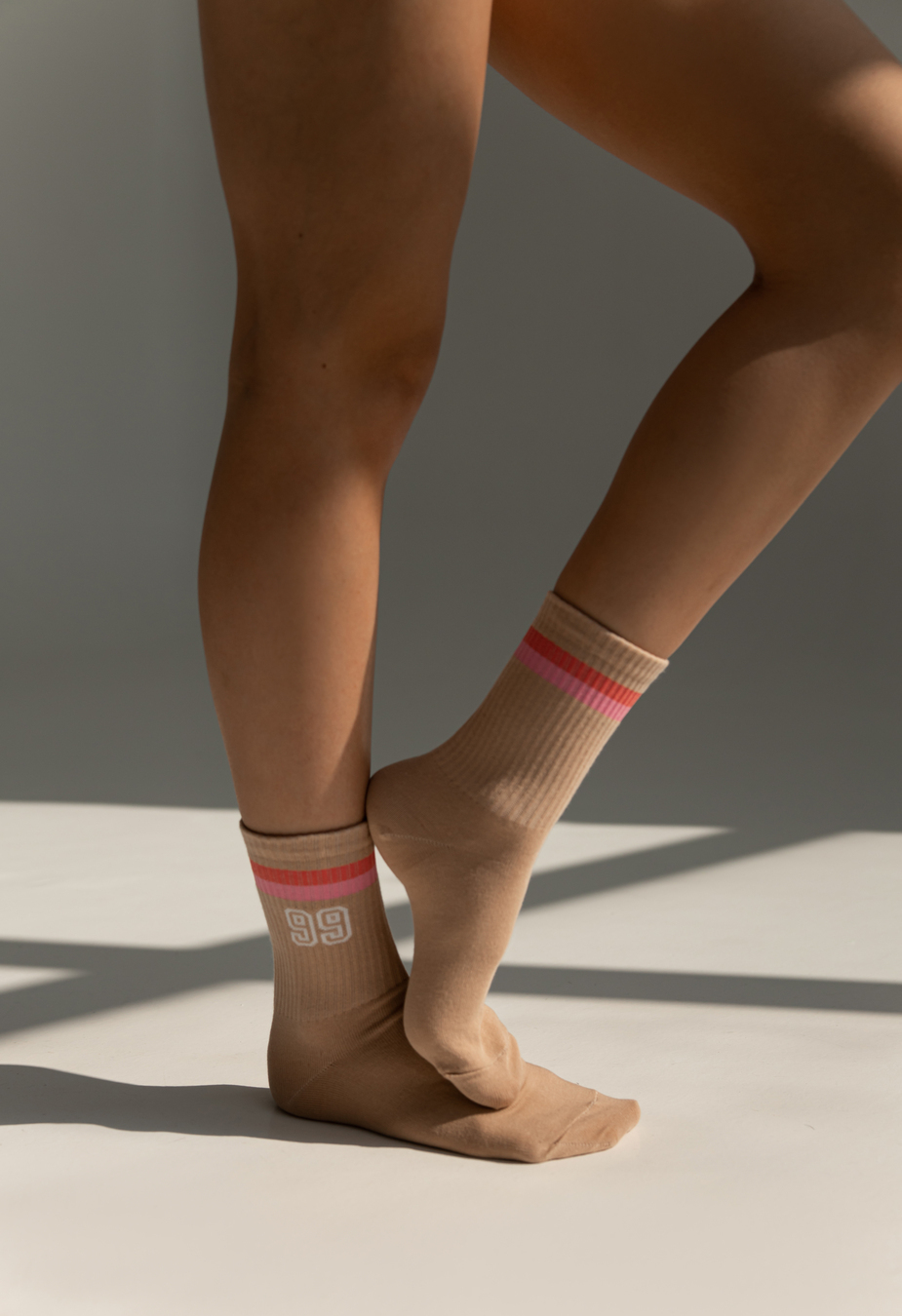 Șosete de damă Staff mix beige (36-39) (trei perechi)