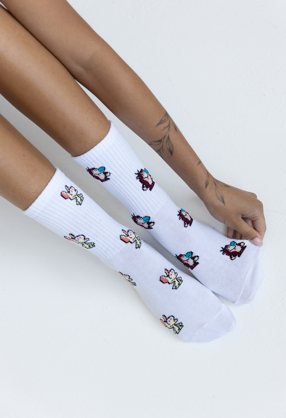 Șosete de damă Staff two characters