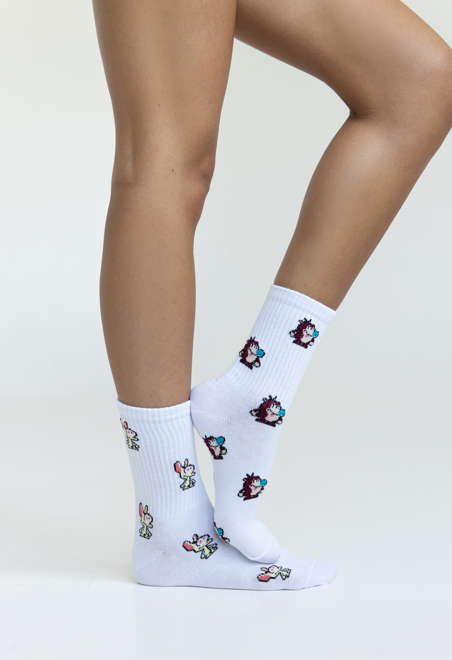 Șosete de damă Staff two characters