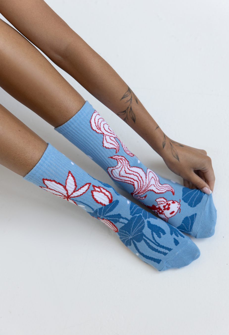 Șosete de damă Staff flowers2