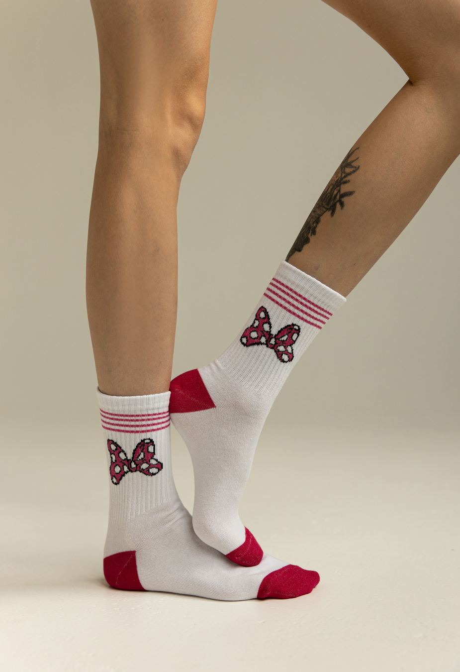 Șosete de damă Staff bows (r.36-40) (cinci perechi)