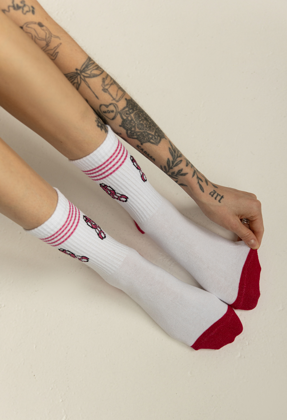 Șosete de damă Staff bows (r.36-40) (cinci perechi)