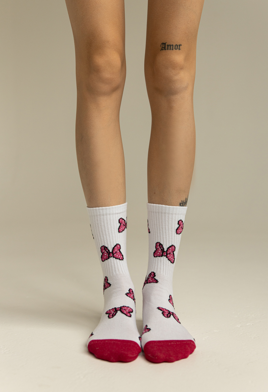 Șosete de damă Staff bows (r.36-40) (cinci perechi)