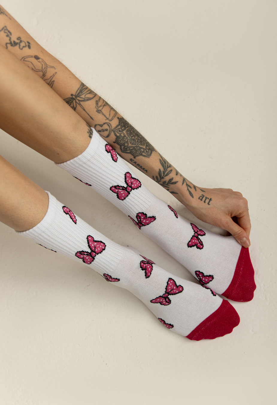 Șosete de damă Staff bows (r.36-40) (cinci perechi)