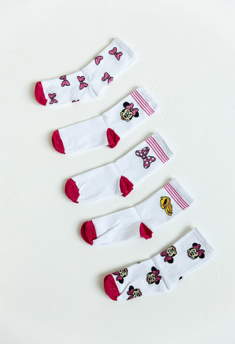 Șosete de damă Staff bows (r.36-40) (cinci perechi)