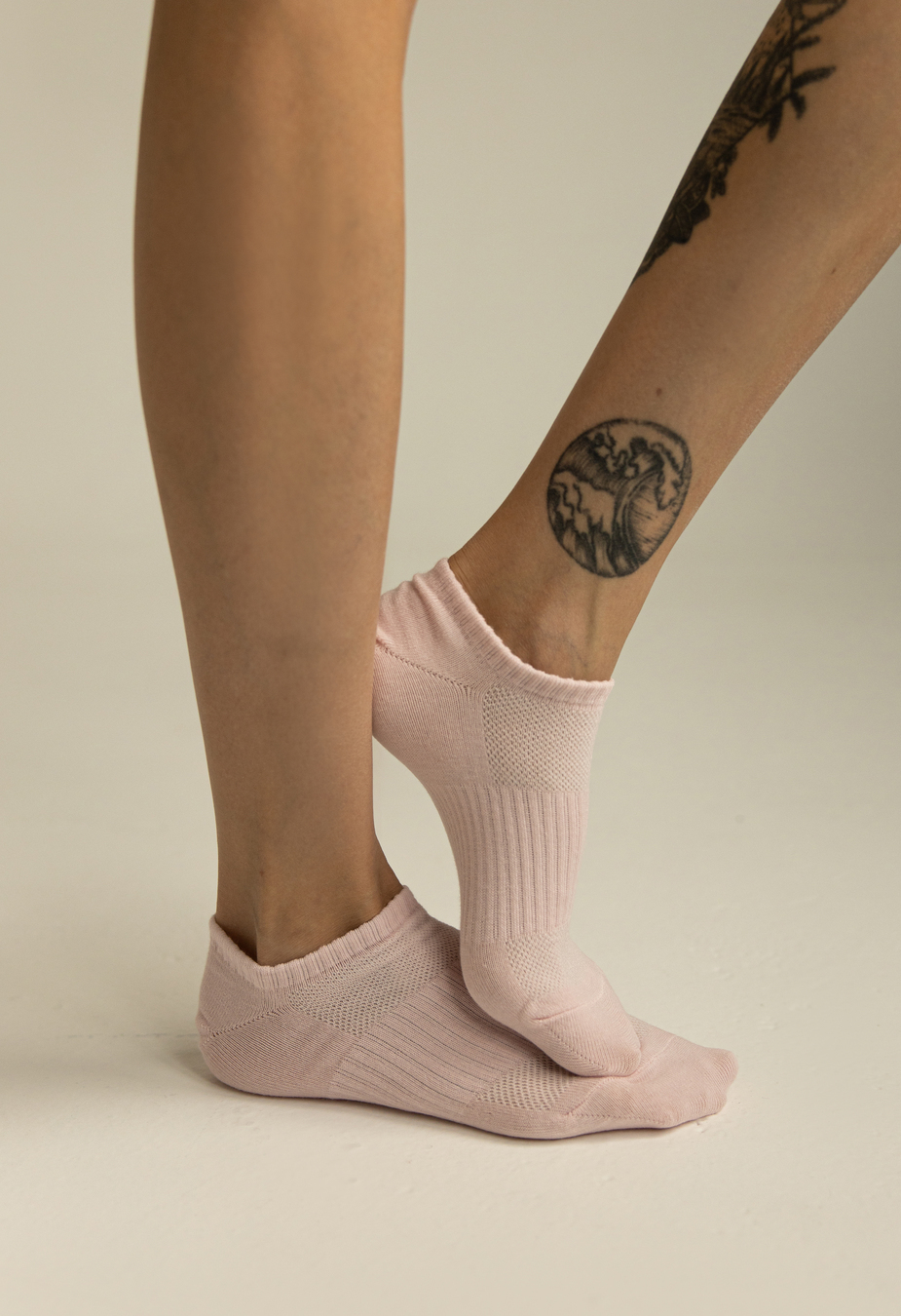 Șosete de damă Staff pink logo (r.36-40) (trei perechi)