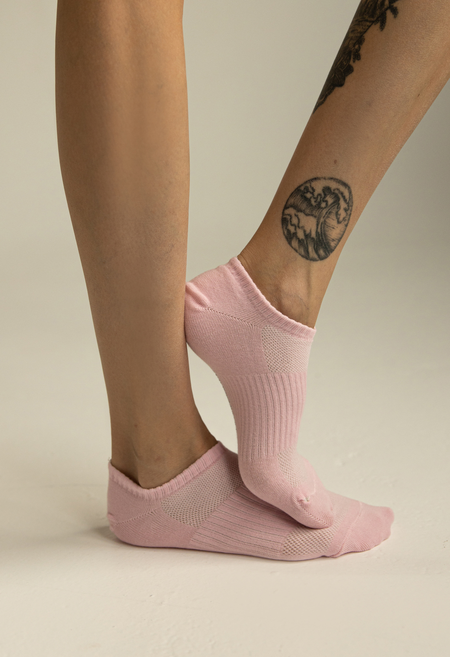 Șosete de damă Staff pink logo (r.36-40) (trei perechi)