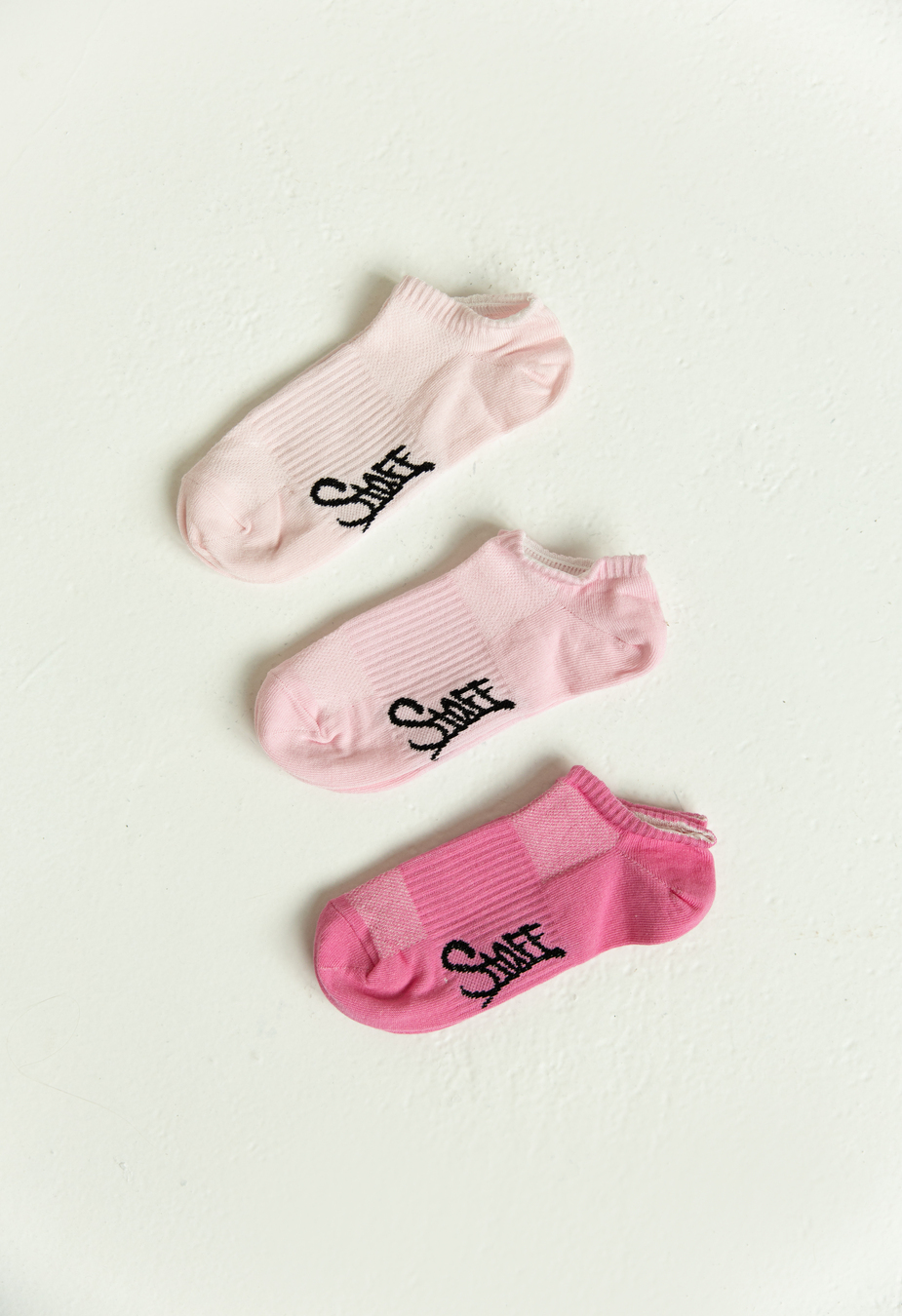 Șosete de damă Staff pink logo (r.36-40) (trei perechi)