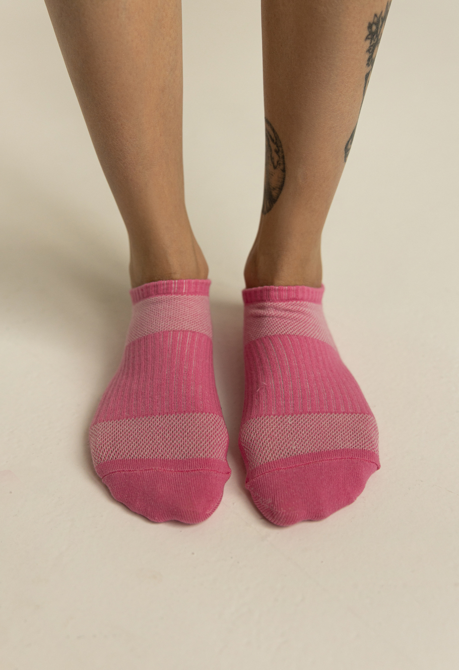 Șosete de damă Staff pink logo (r.36-40) (trei perechi)