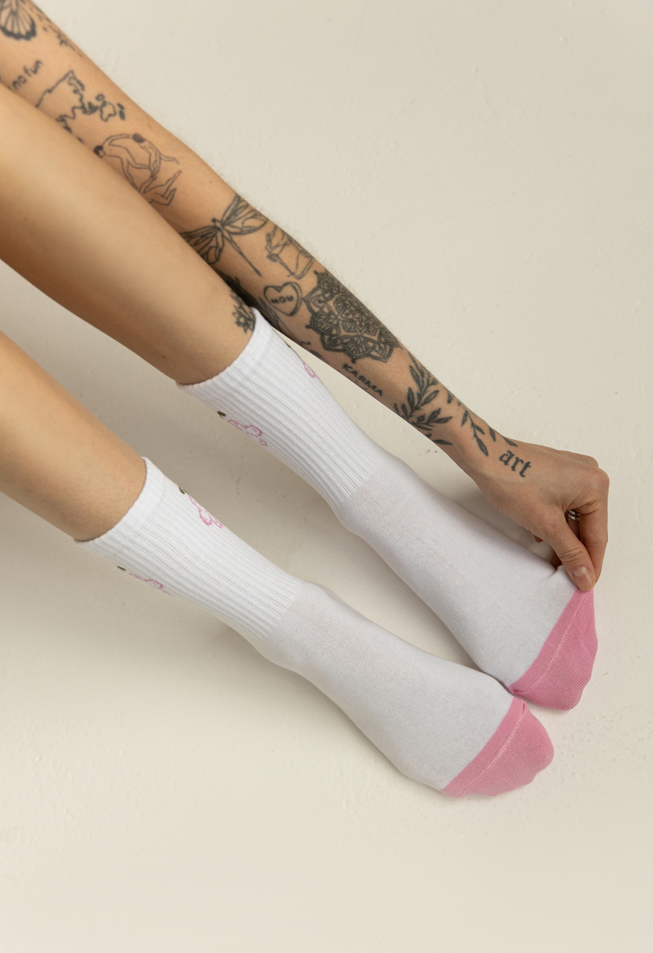 Șosete de damă Staff flower (r.36-40) (cinci perechi)