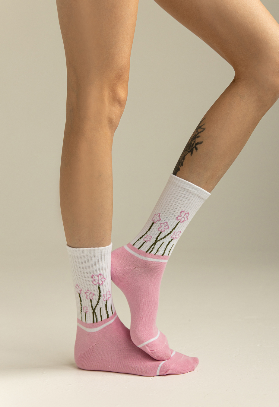 Șosete de damă Staff flower (r.36-40) (cinci perechi)