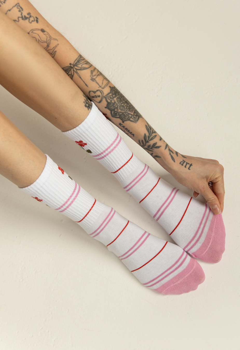 Șosete de damă Staff flower (r.36-40) (cinci perechi)